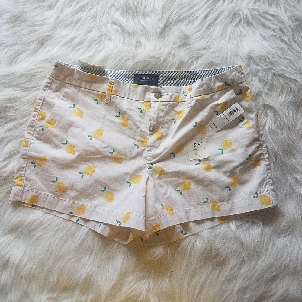 Old Navy Lemon Shorts, NWT